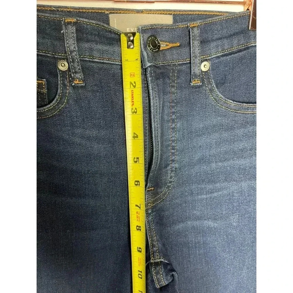 Everlane Womens High Rise Skinny Denim Ankle Jeans Blue Sz 26 - Picture 8 of 11